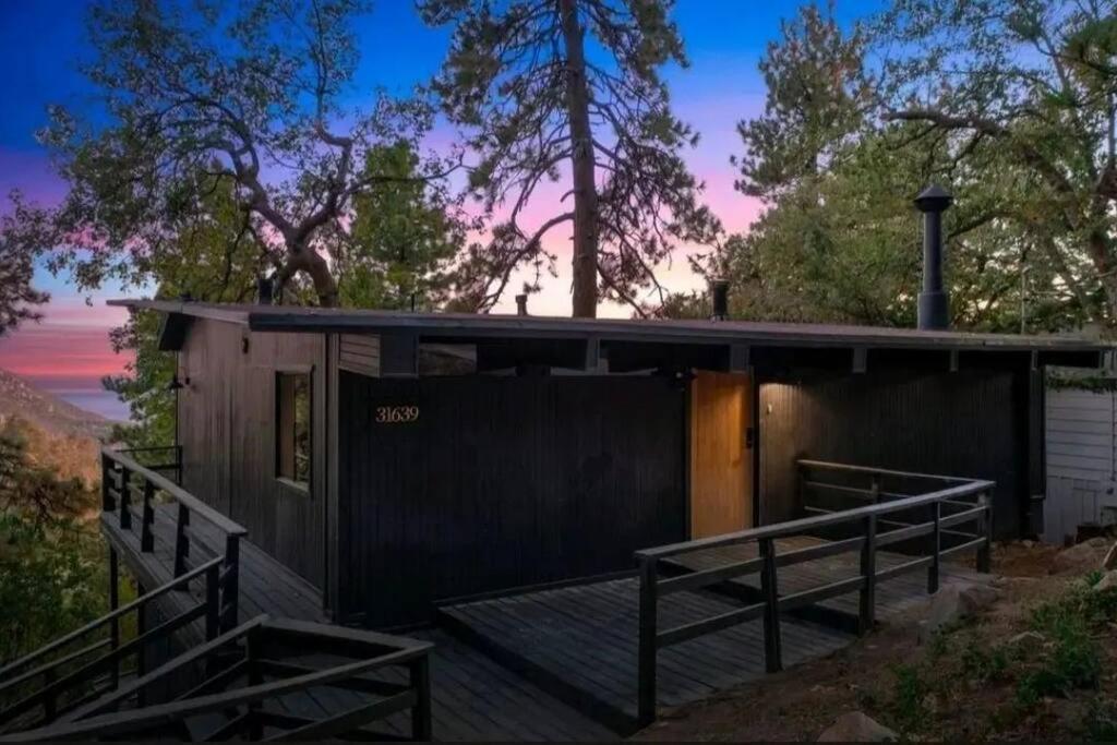 Updated Mountain Cabin Retreat With 180 Views Off Deck And Balcony Running Springs Exterior foto